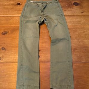 Gap Slim Fit Button Fly Chinos